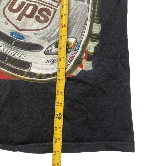 Vintage Dale Jarrett UPS NASCAR RYR Racing Medium Double Sided Shirt - Picture 7 of 7